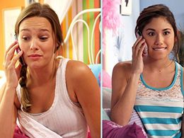 Kara Crane and Bailey Noble in First Day (2010)