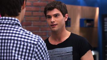 Jorge Blanco and Diego Domínguez in Violetta (2012)