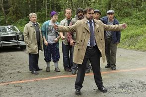 Mig Macario, Lee Arenberg, David Avalon, Michael Coleman, Gabe Khouth, Faustino Di Bauda, and Jeffrey Kaiser in Once Upo