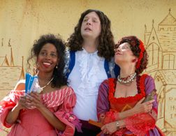 Virtic Emil Brown, Michael Hovance & Jean Gilpin in THE COUNTRY WIFE