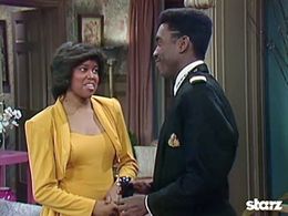 Regina King and Tico Wells in 227 (1985)