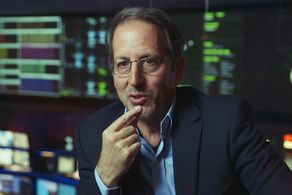 Jay Famiglietti at the NASA Jet Propulsion Laboratory, June, 2014, filming an update to Last Call at the Oasis