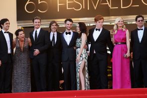 Kirsten Dunst, Roman Coppola, Charles Gillibert, Walter Salles, Kristen Stewart, Tom Sturridge, Rebecca Yeldham, and Gar