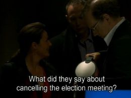 Lars Mikkelsen, Michael Moritzen, and Marie Askehave in Forbrydelsen (2007)