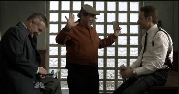 David Duchovny, Brian Goodman, and Johnny Kostrey in Aquarius (2015)