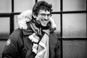 On the set of Demain tout commence, 2016.