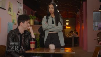 Daniella Dela Peña and Luke Hutchie in EZRA (2022)