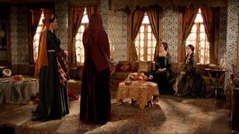 Vahide Perçin, Sema Kecik, and Nur Fettahoglu in The Magnificent Century (2011)