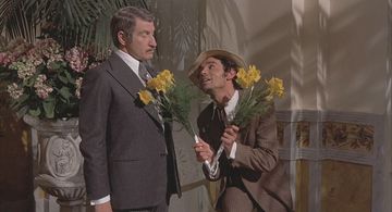 Franco Acampora and Clive Revill in Avanti! (1972)