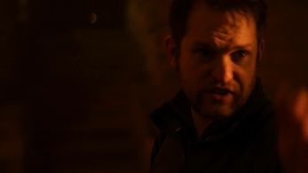 Phil Gwilliam as David in Exhibits