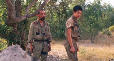 Yûya Matsuura and Kai Inowaki in Onoda: 10,000 Nights in the Jungle (2021)