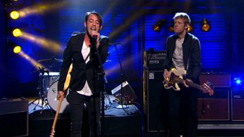 Britt Daniel, Dan Boeckner, and Divine Fits in Conan (2010)