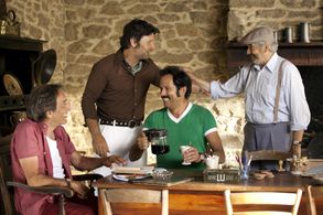 Gérard Darmon, Alain Doutey, Philippe Lellouche, and Christian Vadim in My Best Holidays (2012)