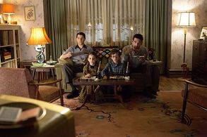 Nicholas D'Agosto, Mather Zickel, Cole Sand, and Kayla Madison in Masters of Sex (2013)