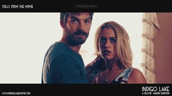 Miranda O'Hare as Ruby in a still from Australian feature film Indigo Lake