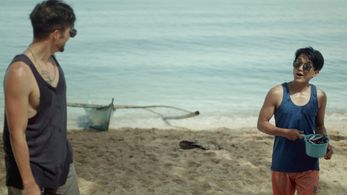 Nico Locco and Gold Azeron in Love at the End of the World (2021)