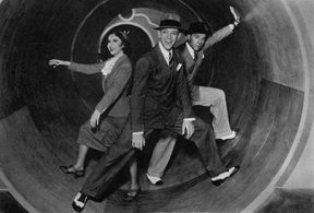 Fred Astaire, Gracie Allen, and George Burns in A Damsel in Distress (1937)