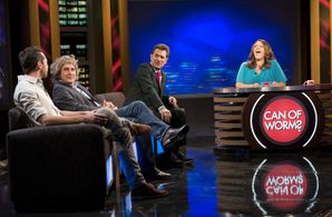 Chris Isaak, Jimeoin, Chrissie Swan, and James Mathison in Can of Worms (2011)