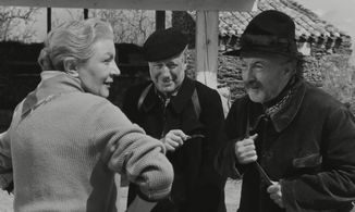 Pierre Fresnay, Mona Goya, and Noël-Noël in The Old Guard (1960)