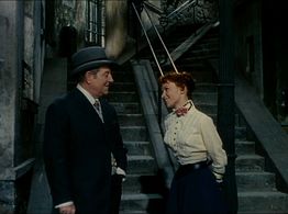 Françoise Arnoul and Jean Gabin in French Cancan (1955)