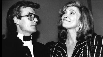 Faye Dunaway and Terry O'Neill