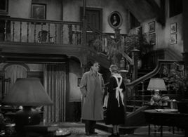 Paul Cavanagh and Gayle Evers in A Bill of Divorcement (1932)