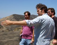 James Mottern, Director on set of 