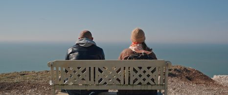 Still of Oliver Walker and Alexandra Gilbreath from The Art Of Love