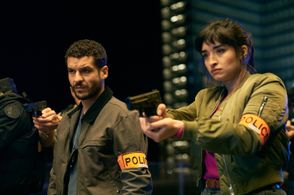 Shirine Boutella and Soufiane Guerrab in Lupin (2021)