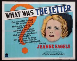 Jeanne Eagels in The Letter (1929)