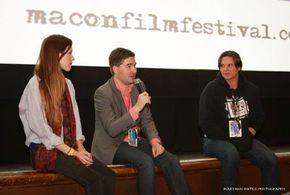 Q&A portion of the Macon Film Festival for 