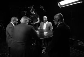 Chad Jackson, Jesse Lee Peterson, Justin Malone, Allen West, Anthony Brian Logan, and Brandon Tatum in Uncle Tom II: An 