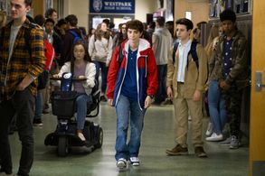 Nasim Pedrad, Jake Ryan, and Alexa Loo in Chad (2021)