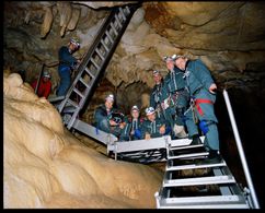 Werner Herzog and Peter Zeitlinger in Cave of Forgotten Dreams (2010)