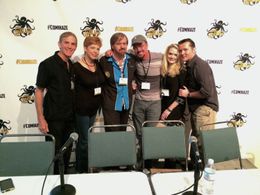 James Kerwin, Larry Nemecek, Christopher Doohan, Kipleigh Brown, Tim Vittetoe, and Lisa Hansell at an event for Star Tre