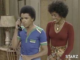 Ralph Carter and BernNadette Stanis in Good Times (1974)