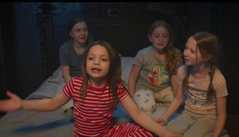 Maddy Crocco, Brooklyn Shuck, Skylar Gray, and Dalya Knapp in Evil (2019)