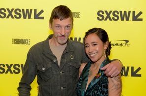 John Hawkes and Charlene deGuzman at an event for Unlovable (2018)