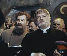 Stanislav Chekan and Pyotr Glebov in Smertnyy vrag (1972)