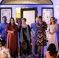 Cindy Karr as Miss Frances Wingate in Sweet Magnolias with Brooke Elliott, Heather Headley, JoAnna Garcia Swisher