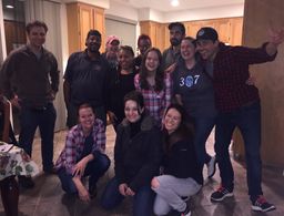 On set of Working it Out