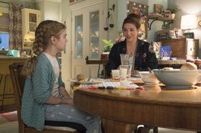 Alyson Hannigan and Matilda Lawler in Flora & Ulysses (2021)
