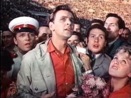 Yuri Belov and Yuriy Yakovlev in Chelovek niotkuda (1961)