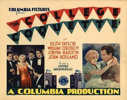 Eddie Clayton, William Collier Jr., John Holland, Maurice Murphy, Edward Peil Jr., and Ruth Taylor in The College Coquet