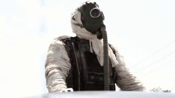 Christopher Bihrle as 'Nemesis' in 