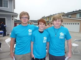 Habitat for Humanity Build June 2011 Justin Tinucci, Chris Brochu, Doug Brochu