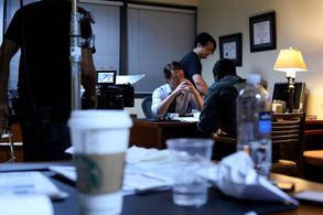 Kelcey Watson and Ryan Caraway in A Meeting of the Minds (2016)