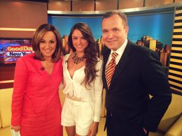 Fox 5 'Good Day NY' Interview. Greg Kelly, Rosanna Scotto & Kachina Dechert Stuntwoman, Actress, Motorcycles (Kachina Li