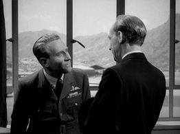 Michael Hordern and Hugh Moxey in The Night My Number Came Up (1955)