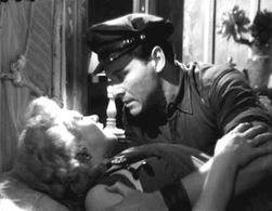 Víctor Junco and María Antonieta Pons in The Woman of the Port (1949)